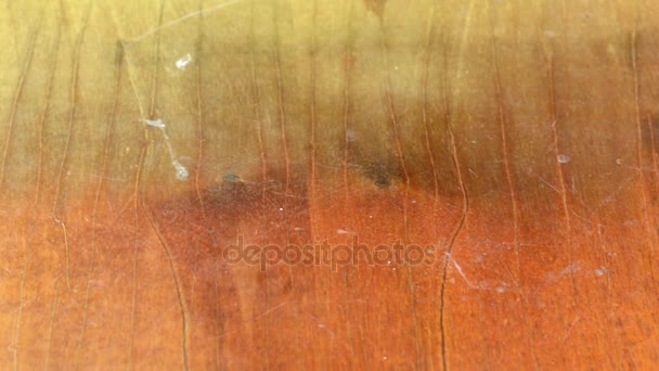 Vera texture in legno antico sfondo Vintage. HD girato con cursore motorizzato . — Video Stock