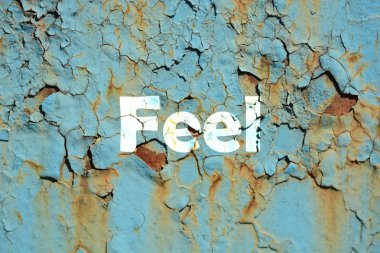 Word yazdırma paslı metal metal arka plan oluklu hissediyorum