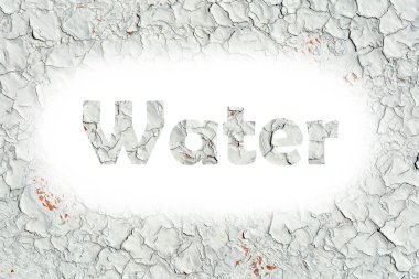 su word yazdırma eski ahşap plaka üzerinde