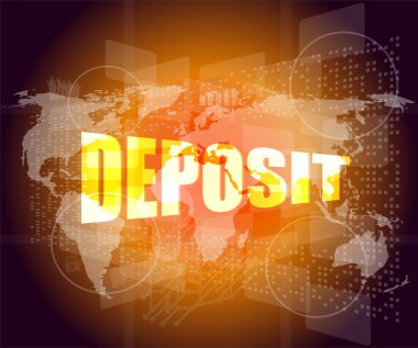 Emanet sözcüğüyle ekran arayüzüne dokun