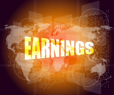 dokunmatik ekran arayüzü kazanç kelimeleri