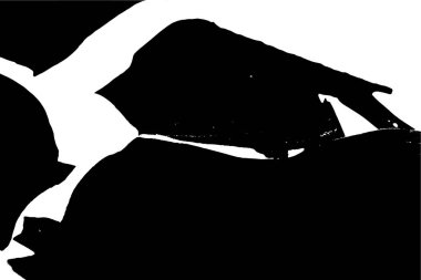 siyah ve beyaz arka plan, vintage grunge doku deseninin