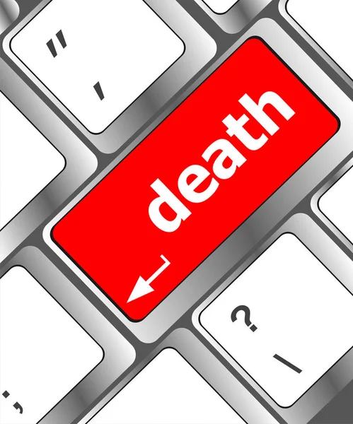 Tod-Taste auf der Computertastatur PC-Taste — Stockfoto