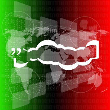  Alıntı Mark Konuşma Balonu. Alıntı işareti simgesi. Soyut arkaplan.