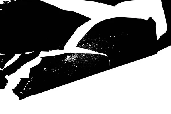 抽象的黑色和白色背景，老式 grunge 纹理图案 — 图库照片