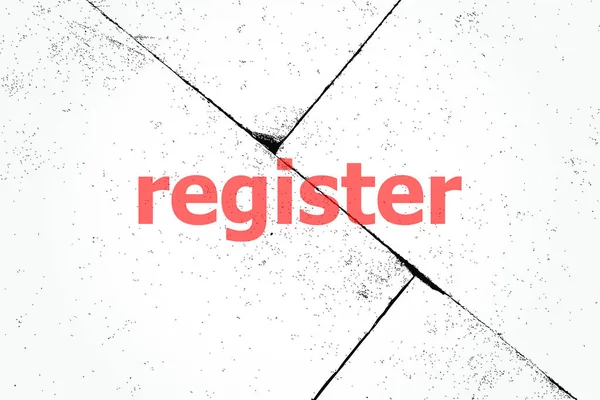 Register van de tekst. Bedrijfsconcept. Close-up van een ruw getextureerde grunge achtergrond — Stockfoto