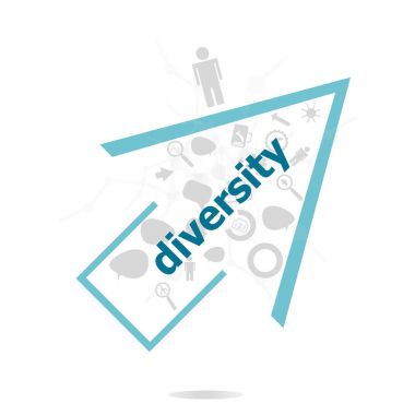 Metin çeşitlilik. İş kavramı. Veri koruma ve güvenli öğeler inforgaphic seti