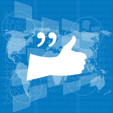  Alıntı Mark Konuşma Balonu. Alıntı işareti simgesi. Soyut arkaplan.