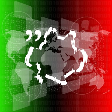  Alıntı Mark Konuşma Balonu. Alıntı işareti simgesi. Soyut arkaplan.