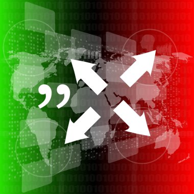  Alıntı Mark Konuşma Balonu. Alıntı işareti simgesi. Soyut arkaplan.