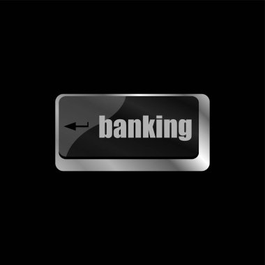 Enter tuşlu klavye anahtarı, iş konsepti