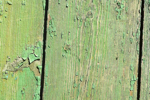 Velho verde colorido madeira prancha superfície textura — Fotografia de Stock