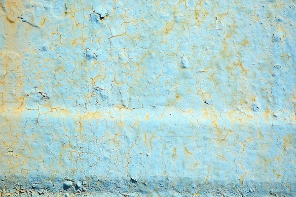 金属青いグランジ古いさびた傷表面のテクスチャ — ストック写真