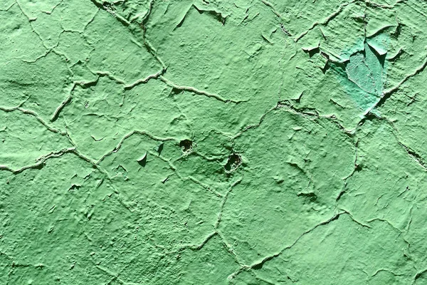 Старий Іржавий Гранж Зелена Стіна Текстуальний Фон — стокове фото