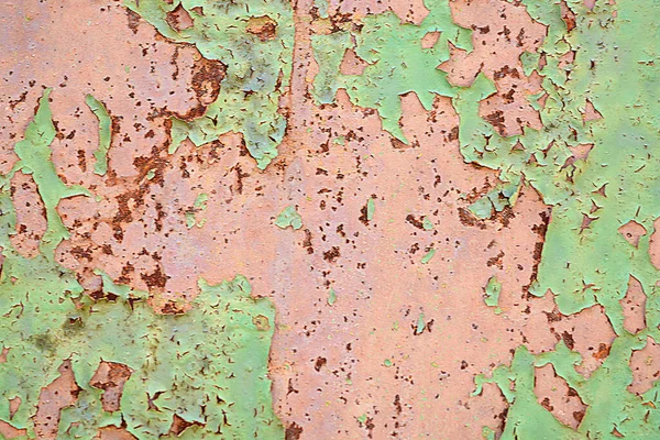 Aged Copper Green Grunge Wall Texture Background — Stock Photo, Image