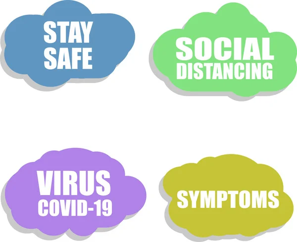 Sociální Distancování Proti Ikoně Coronaviru Ikona Covid Pandemie Virus Covid19 — Stock fotografie