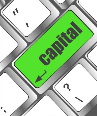 klavye tuşundaki küçük harf - iş konsepti