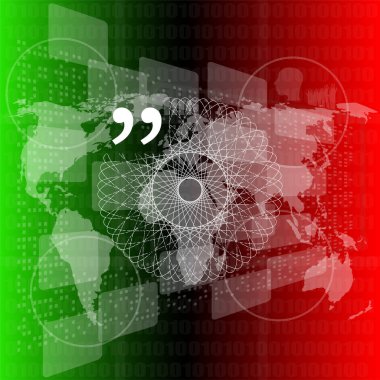  Alıntı Mark Konuşma Balonu. Alıntı işareti simgesi. Soyut arkaplan.