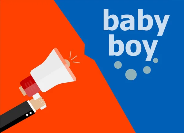 Lakberendezési Üzleti Koncepció Baby Boy Digitális Marketing Üzleti Ember Gazdaság — Stock Fotó