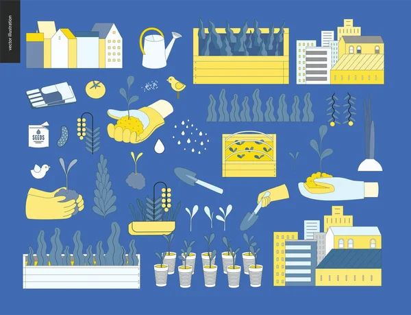 Kentsel Tarım ve Bahçe elemanları