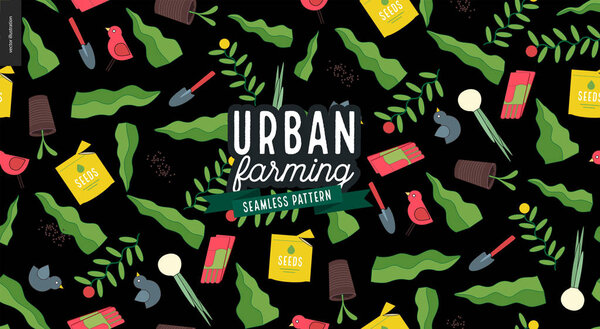 Urban farming and gardening pattern