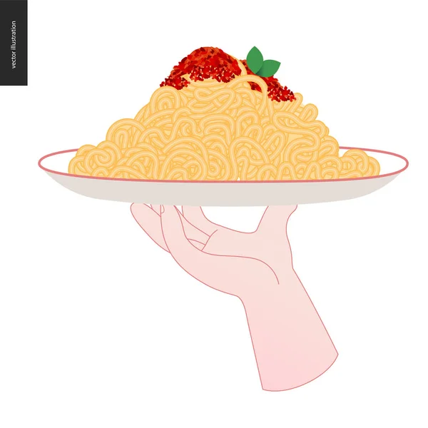 意大利餐厅套装 — 图库矢量图片