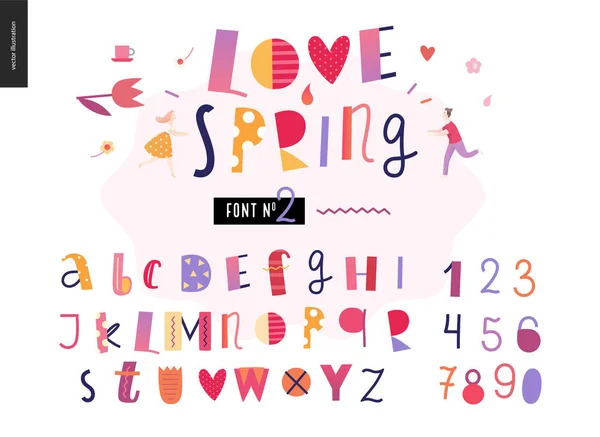 Barn platta alphabet set — Stock vektor