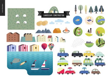 Yaz landcape Oluşturucu