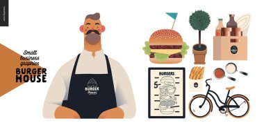 Burger House - küçük işletme grafikleri - sahibi