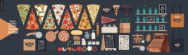 Pizza evi - küçük işletme grafikleri - ürün aralığı