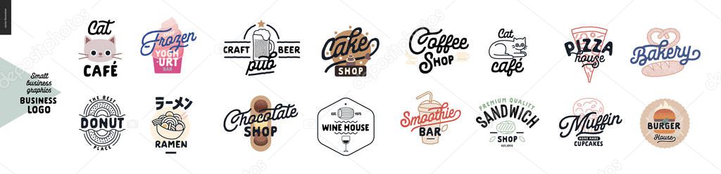 Logo - small business graphics - cafe and restaurants