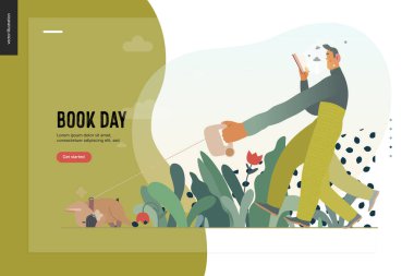 Dünya Kitap Günü, çimen