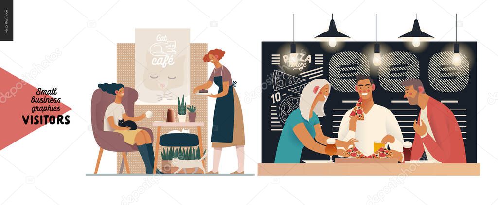 Visitors - small business graphics