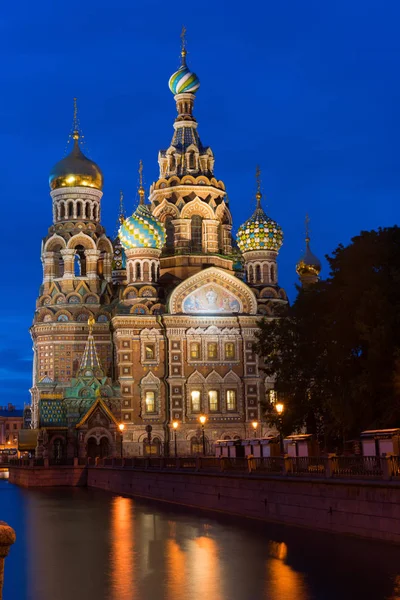 Orthodox Church of the Savior on Spilled Bloo — Stock Photo, Image