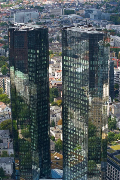 Rascacielos en Frankfurt am Mai — Foto de Stock