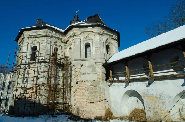 Das alte Gebäude des Kiev-pechersk lavr — Stockfoto