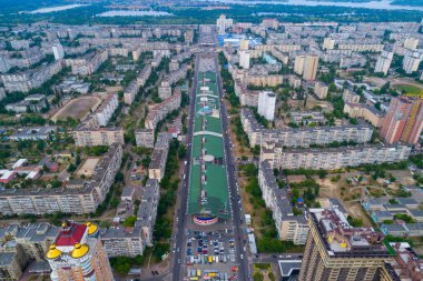 Kiev, Obolon yükseklikten görünümünü