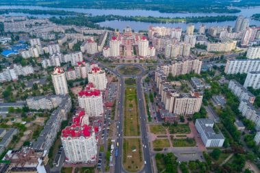 Kiev, Obolon yükseklikten görünümünü