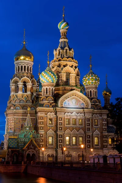 The Orthodox Church of the Savior on Blood. — Stock Photo, Image