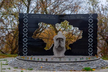 Berdichev şehrindeki Holodomor Anıtı