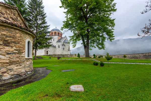 Monastère orthodoxe Studenica en Roumanie — Photo