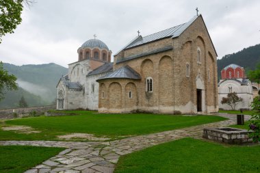 Romanya 'daki Ortodoks Manastırı Öğrencisi
