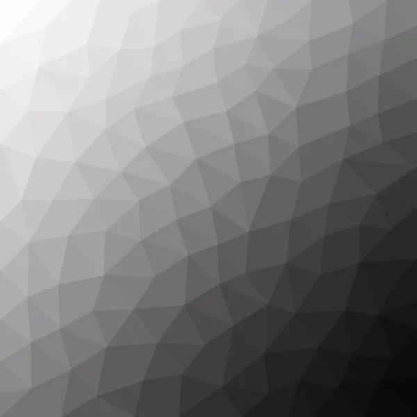 Fondo poligonal gris contrastante — Vector de stock