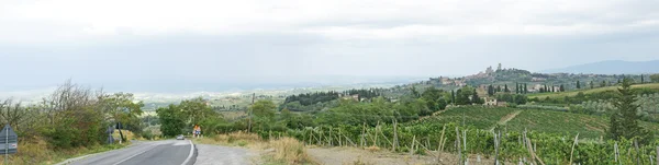 Landschap van Toscane, Italië — Stockfoto