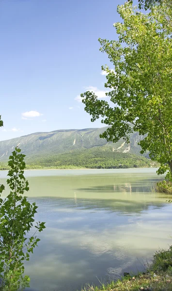 Вид на водохранилище Селлеров, Ллейда — стоковое фото