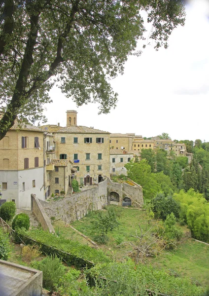 Weergave van montepulciano in Toscane, Italië — Stockfoto