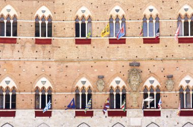 Siena bir binanın dış cephe