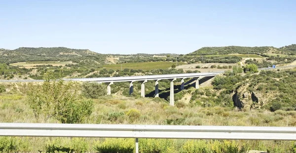 Rodovia Ponte Província Huesca Maio 2014 Espanha — Fotografia de Stock