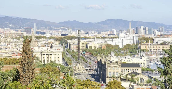 Barselona Nın Bağlantı Noktası Haziran 2015 Catalunya Spanya — Stok fotoğraf