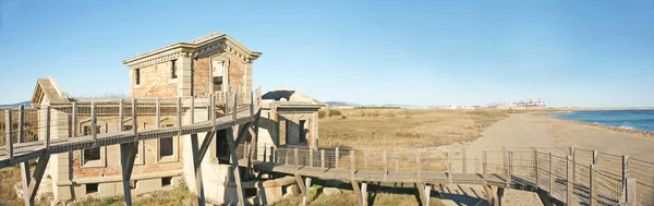 Semafor Viewpoint Delta Llobregat Maio 2015 Barcelona Catalunha Espanha — Fotografia de Stock